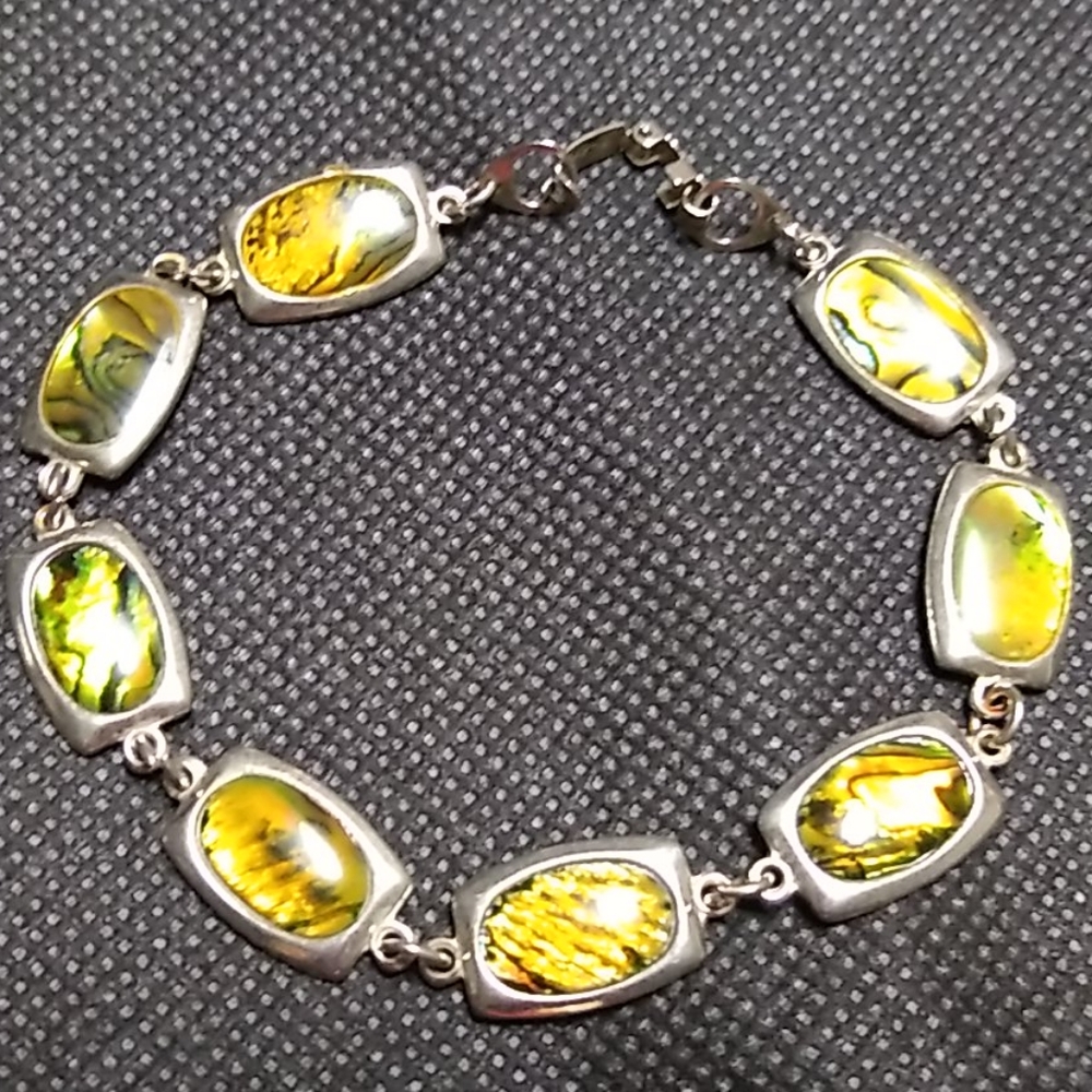 Vintage Paua shell bracelet.